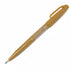 Pentel Fude Touch Brush Sign Pen - Yellow Ocher